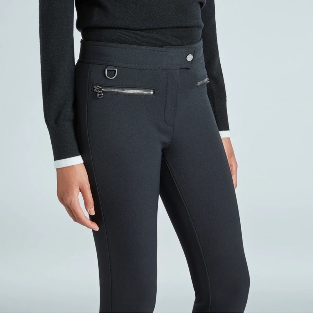 Erin Snow Jes Pant Racer Black $478. Excellent Size 4 — image 3 of 8